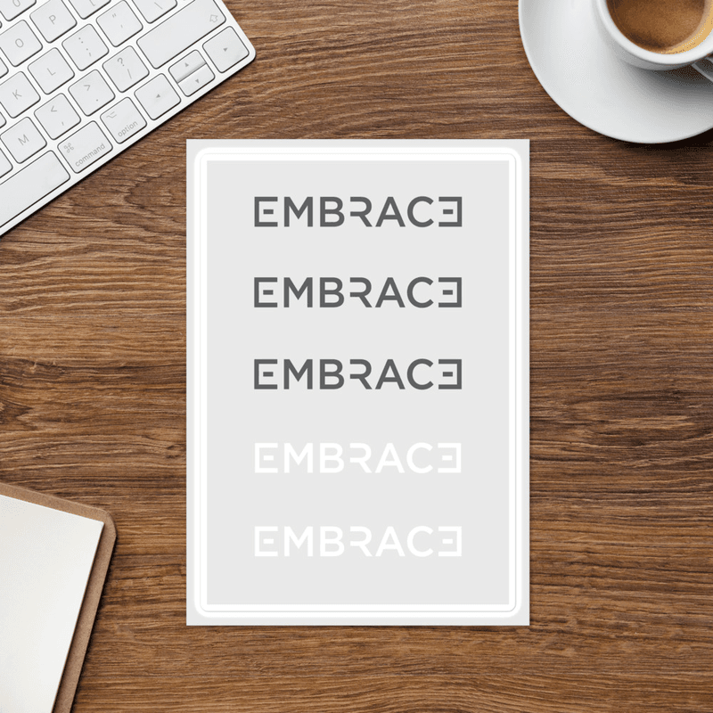 Embrace Sticker sheet